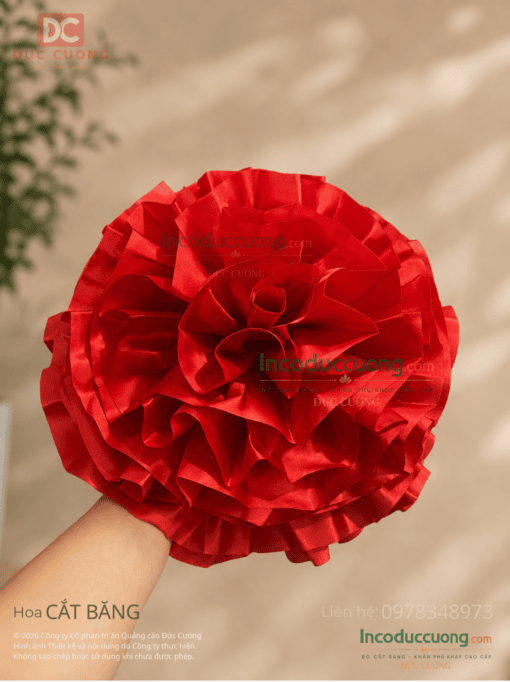 Bộ cắt băng khai trương Đức Cường