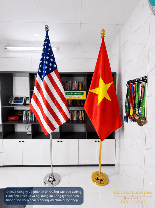 Cột cờ văn phòng Đức Cường