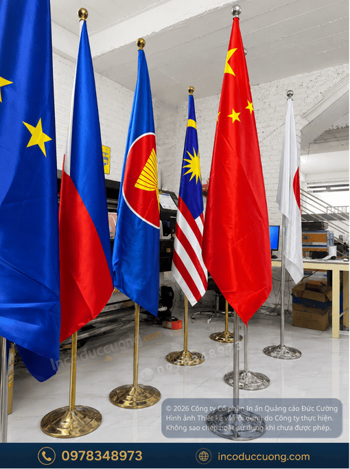 Cột cờ văn phòng Đức Cường