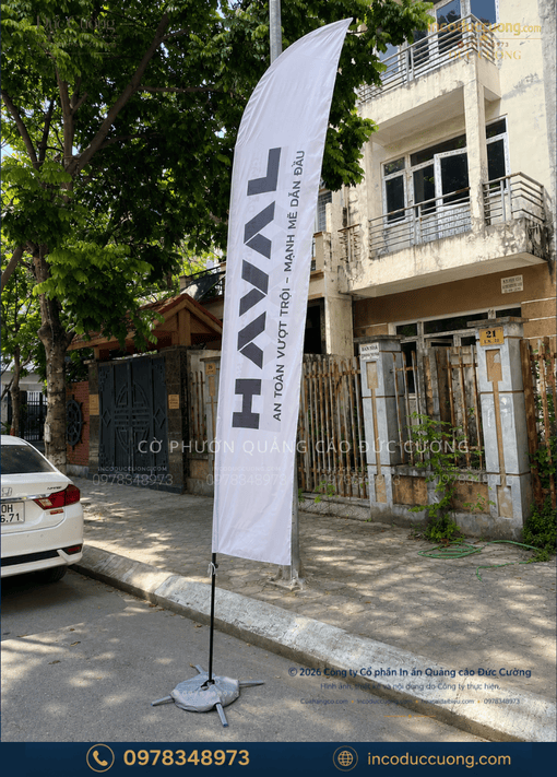 Cờ cánh buồm - Cờ Bãi Biển - Cờ team building - Ảnh 4