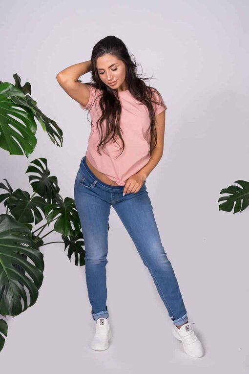 Джинсы-скини для будущих и кормящих мам Nevada — изображение 3