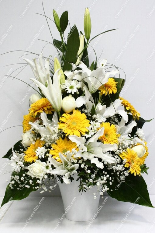 Aynı Gün Hızlı Teslimat'' Mutluluk Perisi Sarı Beyaz