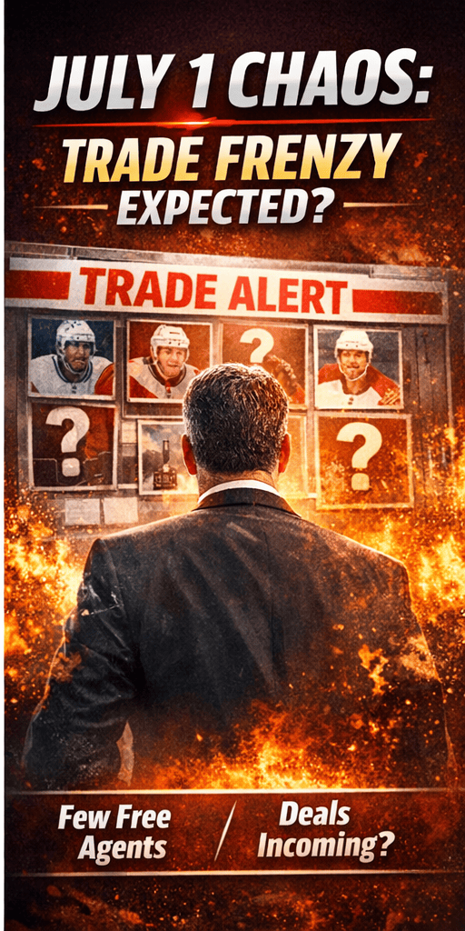 NHL Free Agency Trade Deadline Shift