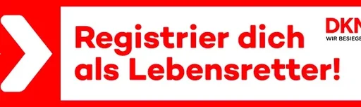 Zur Werbung für die DKMS / Knochenmarkspender-Datei