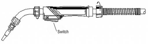 How to Repair the Cable on a BTB MIG Gun with a T Series Small Straight Handle