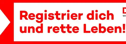Zur Werbung für die Knochenmarkspender-Datei