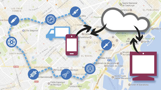 Gestión de rutas por GPS