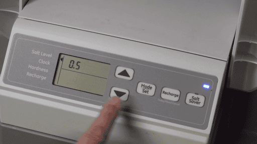 The best option is to regularly check for water softener salt bridges