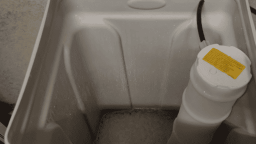 improper maintenance of the softener