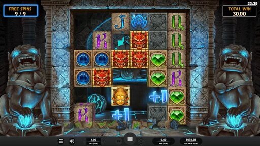 temple tumble game screenshot video slot relax gaming