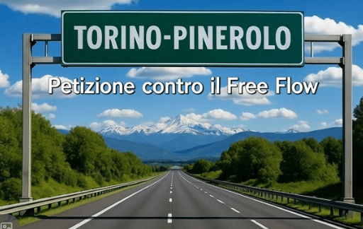 ❌ PETIZIONE NO AL PEDAGGIO sulla tangenziale Torino-Pinerolo! 👉Uniamoci ai Sindaci!