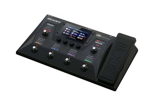 Zoom G6 Guitar Multi-Effects Processor with Expression Pedal, Touchscreen Interface, 100+ Built in Effects, Amp Modeling, IR’s, Looper, & Audio Interface for Direct Recording to Computer - Image 4