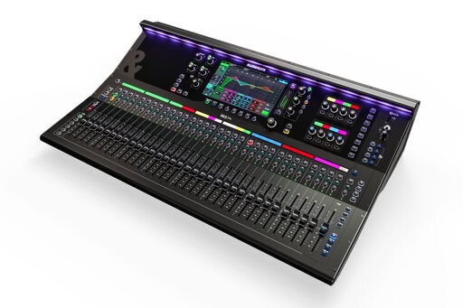 Allen & Heath SQ7+ 48-Channel Digital Mixer - front three-quarter view
