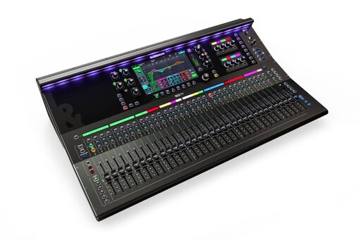 Allen & Heath SQ7+ 48-Channel Digital Mixer - left side view