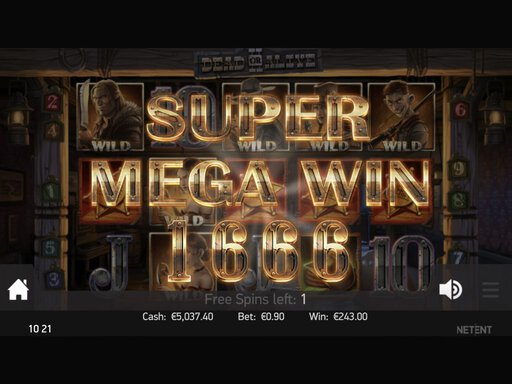 dead or alive 2 screenshot mega win video slot netent