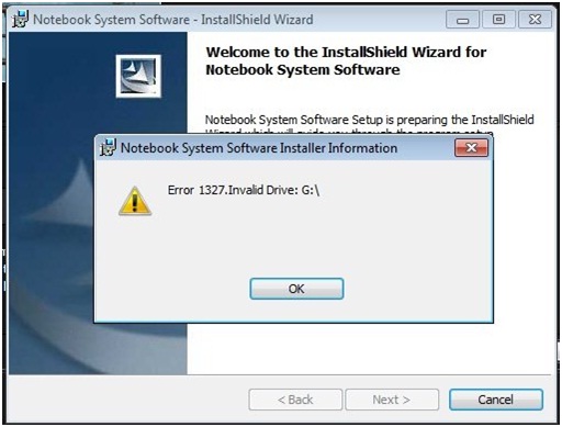 How to Fix Invalid Drive Error 1327