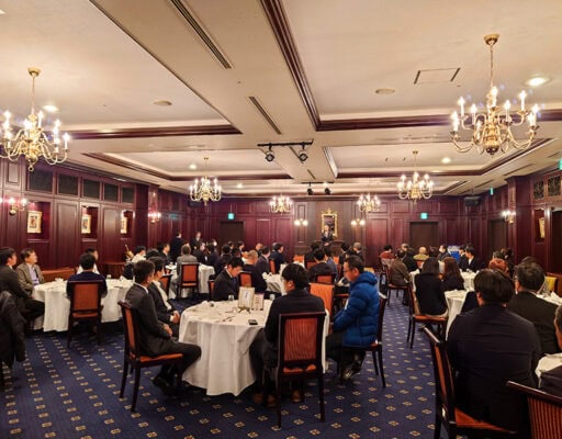 新年のはじまりに、業者の皆さまと顔を合わせてご挨拶しました。