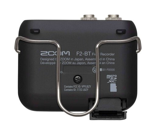 Zoom F2-BT Lavalier Recorder with Bluetooth, 32-Bit Float Recording, Audio for Video, Wireless Timecode Synchronization,