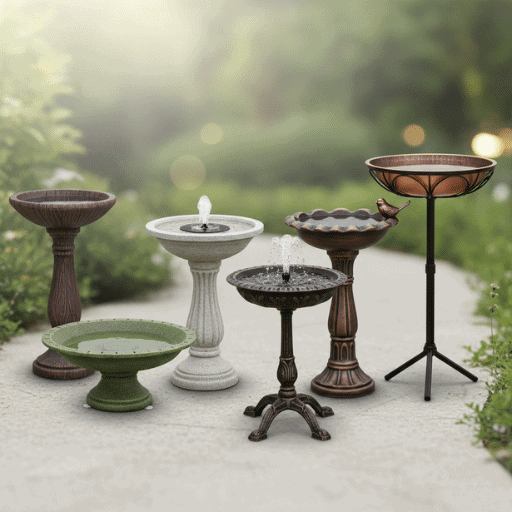 Where Can I Find Unique Bird Baths