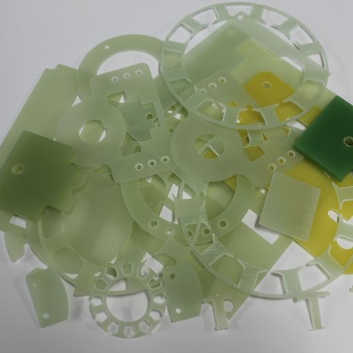 Auftragsfertigung aus Vitroplast-Material FR4, G10, G11.