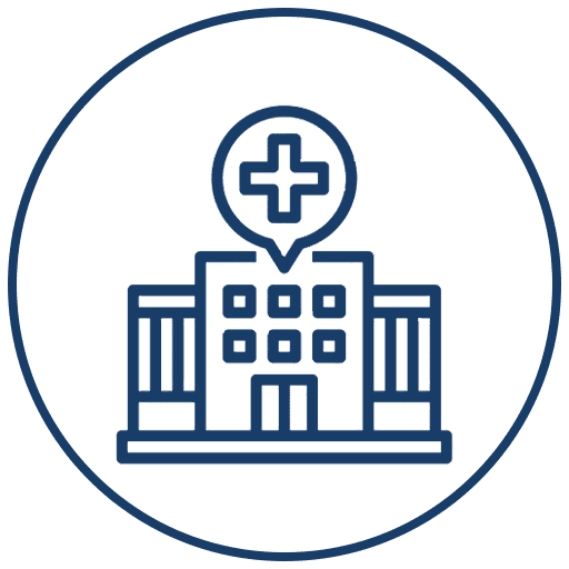Florence – Access to Sites – Icon – Dark Blue