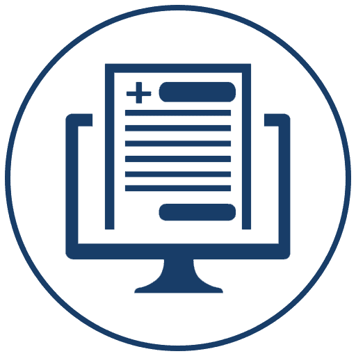 Florence – Digital eTMF – Icon – Dark Blue