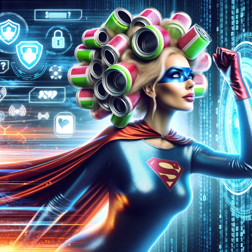 Super héroïne cybersécurité