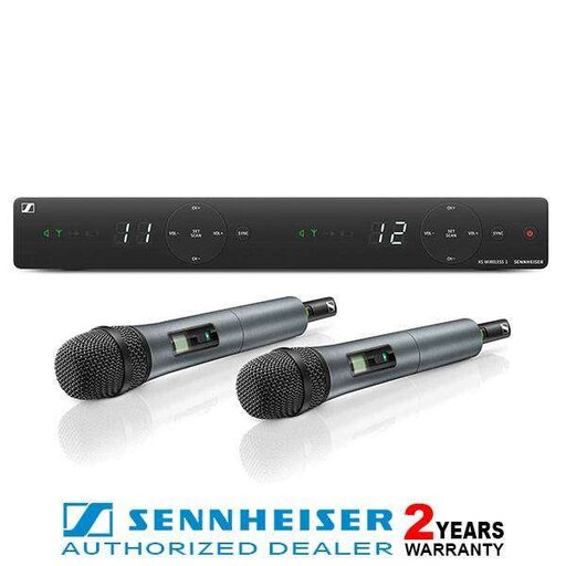 Sennheiser XSW 1-825 Dual Handheld Wireless Microphone System - Image 2