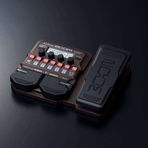 Zoom A1 FOUR Acoustic Instrument Multi-Effects Processor Pedal, Acoustic Modeling, Looper, Rhythm Section, For Guitar, Saxophone, Trumpet, Violin, Harmonica, and Upright Bass - Image 5