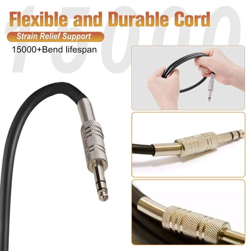 DIGIMORE Super-Cardioid Dynamic Microphone | Durable Metal Body | XLR to 6.35mm 20ft Cable with Mic Holder | Ideal for Vocals, Singing, Live Performance & Public Gatherings (D-1090) - Image 2