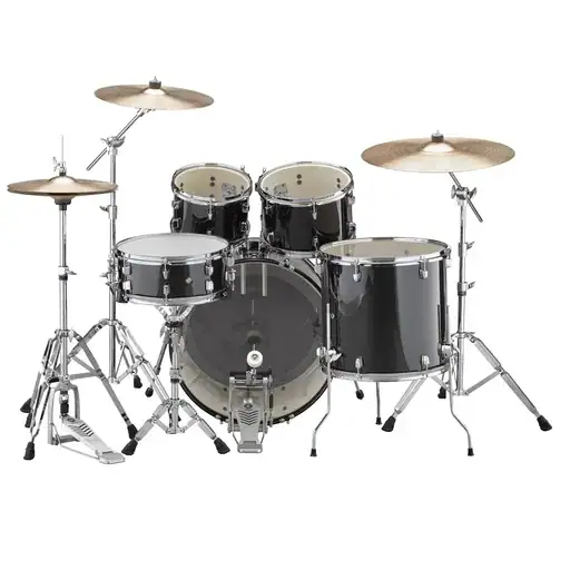 Yamaha RYDEEN RDP2F5 Acoustic Drum Set With Hardware - Black Glitter - Image 3