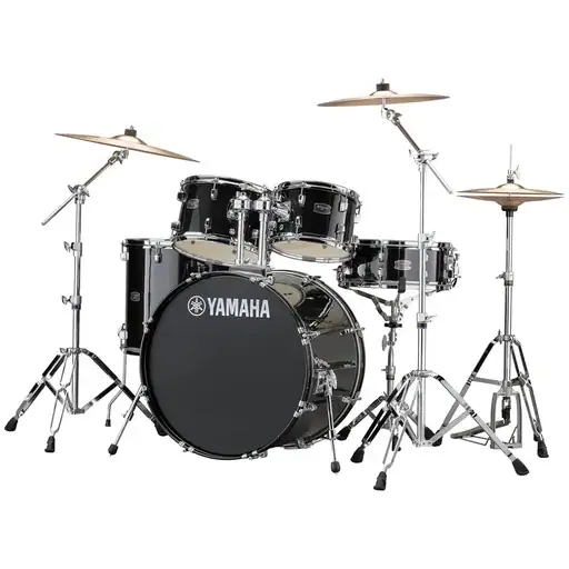 Yamaha RYDEEN RDP2F5 Acoustic Drum Set With Hardware - Black Glitter - Image 4