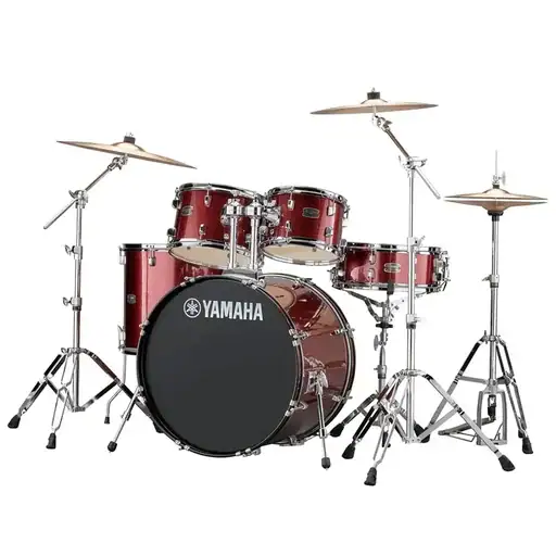 Yamaha RYDEEN RDP2F5 BG Acoustic Drum Set With Hardware - Burgandy Glitter - Image 3