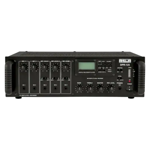 Ahuja PA Amplifier With Built-In Player DPR-125
