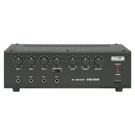 Ahuja PA Mixer Amplifier Model SSB-60EM