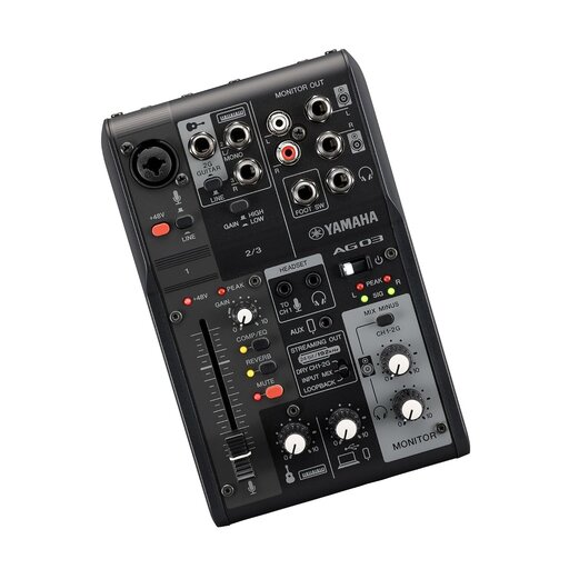 Yamaha AG03 MK2 Live Streaming Pack (Black) (Copy) - Image 3