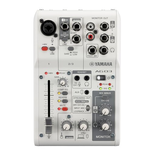 Yamaha AG03 MK2 (White) - Image 4