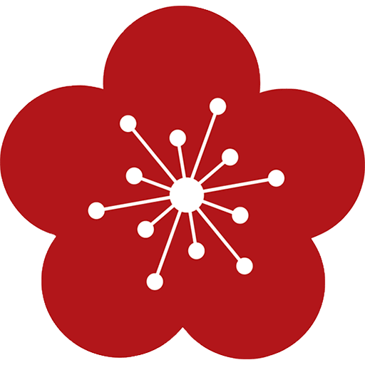 cherry blossom flower logo for the cherry blossom salon