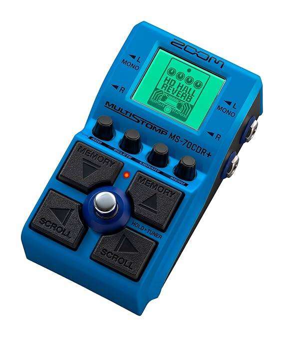 Zoom MS-70CDR+ MultiStomp Guitar Effects Pedal with Over 140 Effects Featuring Choruses, Delays, Reverbs, Stereo Effects, Effect - Image 2