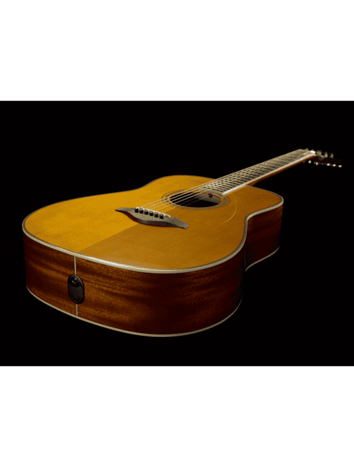 Yamaha FG-TA Vintage Tint Trans Acoustic Guitar - Image 2