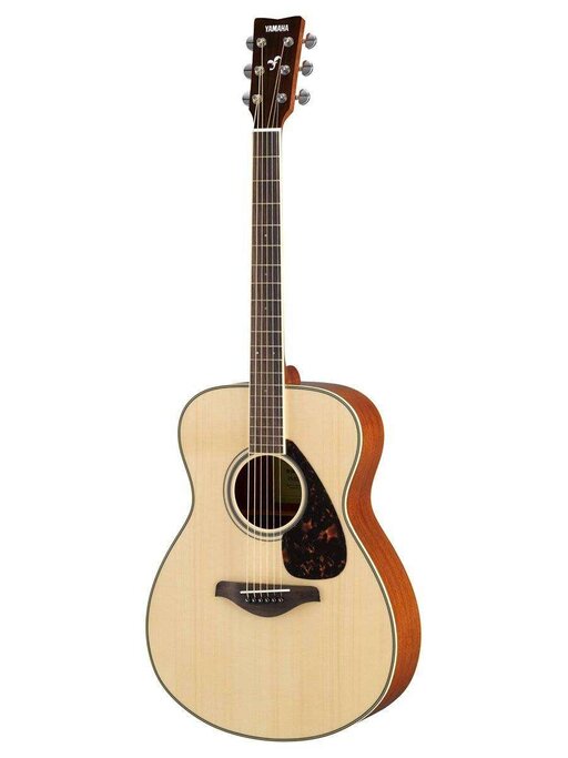 Yamaha FS820 Small Body Acoustic Guitar - Natural - Image 2