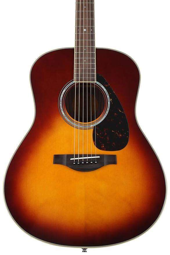 Yamaha LL6 ARE Acoustic-Electric Guitar – Brown Sunburst - Image 2