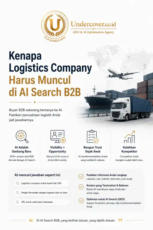 Kenapa Logistics Company Harus Muncul di AI Search B2B