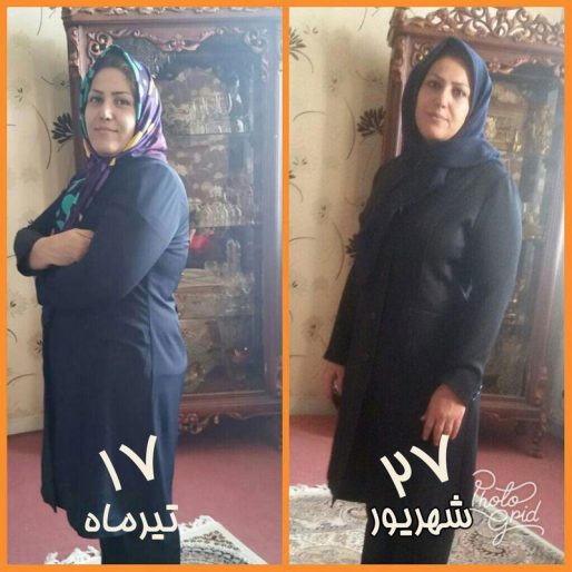 نتایج لاغری با ذهن