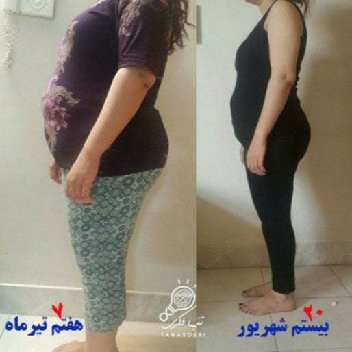 نتایج لاغری با ذهن