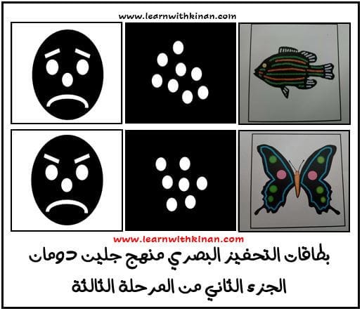 بطاقات التحفيز البصري منهج جلين دومان