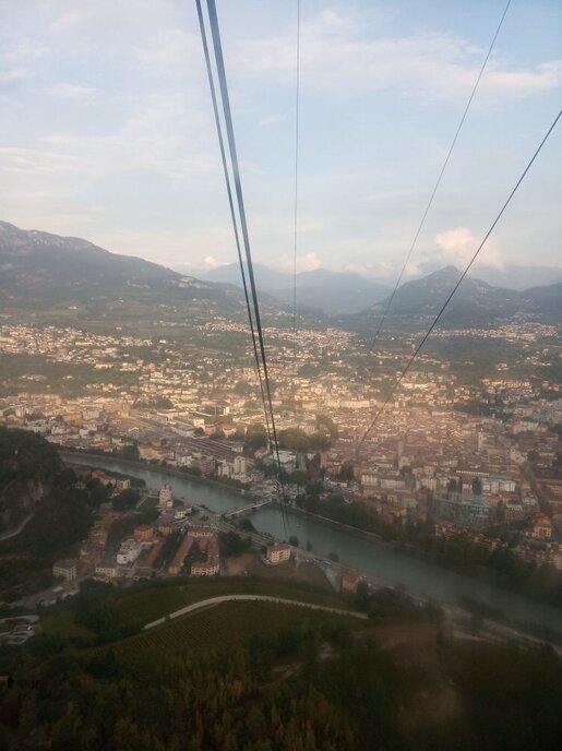 Funivia Monte Sardagna Trento - Vista Panoramica Trento