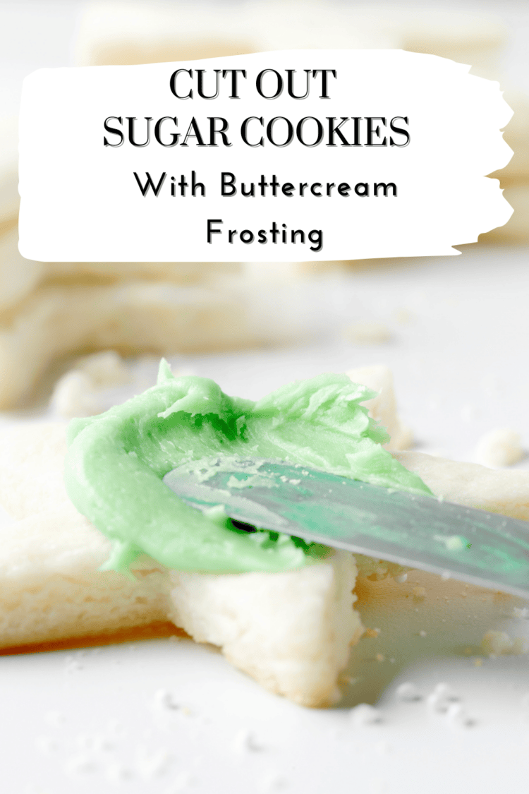 You need to make Cut Out Sugar Cookies for Christmas! You can use royal icing or my recipe for With Buttercream Frosting! Check out my recipes!