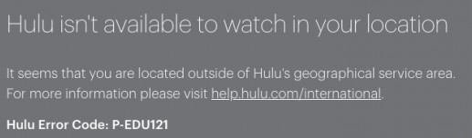 Hulu-Error-Code-P-EDU121