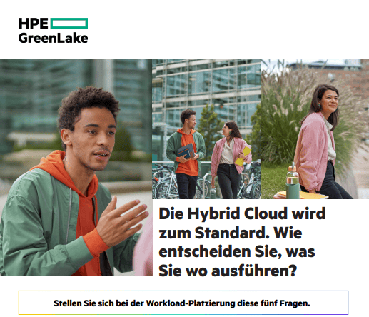 Die Hybrid Cloud wird zum Standard. Wie entscheiden Sie, was Sie wo ausfhren?